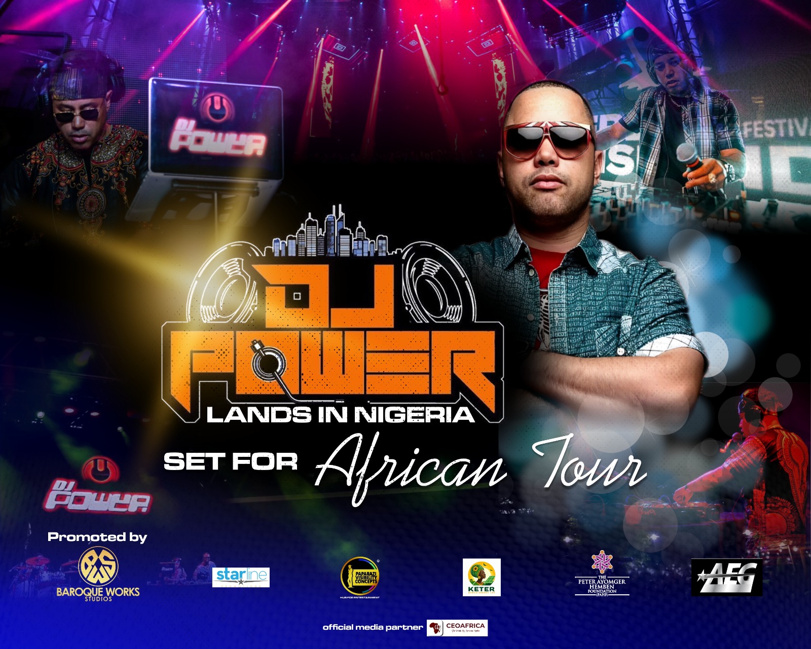DJ Power Live in Nigeria
